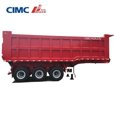CIMC의 HJGMCK20103의 3.5 인치 킹 핀과 함께 80T 후면 킵링 트럭 트레일러 반 트레일러