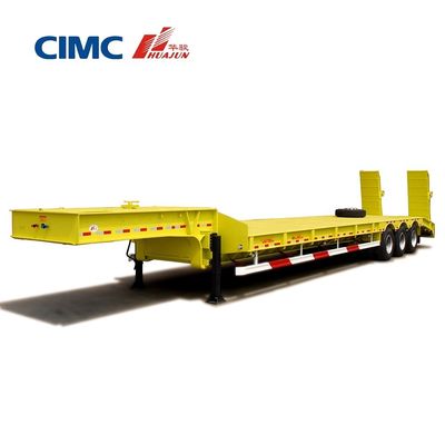 CIMC HUAJUN 70T 트럭 트레일러용 삼자동 하강 반착장
