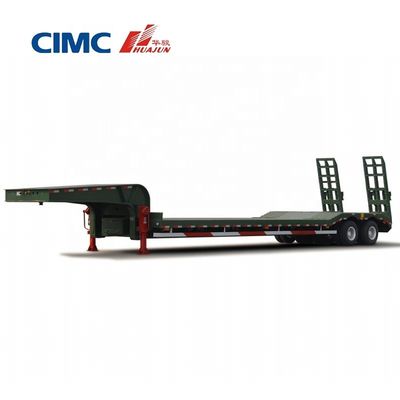 CIMC HUAJUN 70T 트럭 트레일러용 삼자동 하강 반착장