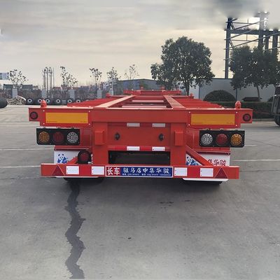 40T 최대 유료 화물 공기 서스펜션 확장 스라이더 스켈레톤 컨테이너 차시 반트레일러