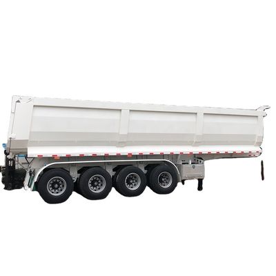 주요 빔 500mm 높이 Q345B CIMC 틸퍼 밸런াইজ드 크레인 덤프 반 트레일러 트럭