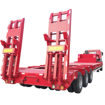 2&quot; 50mm 또는 3.5&quot; 90mm 조스트 킹 핀 도로 건설 장비 낮은 침대 반 트레일러
