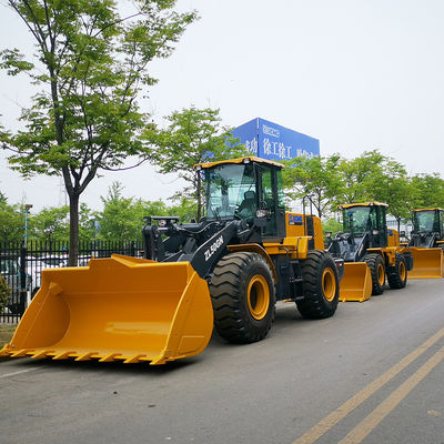6500kg 운영 무게 LW600KN 휠 로더 상단 수압 실린더와 로켓 버킷