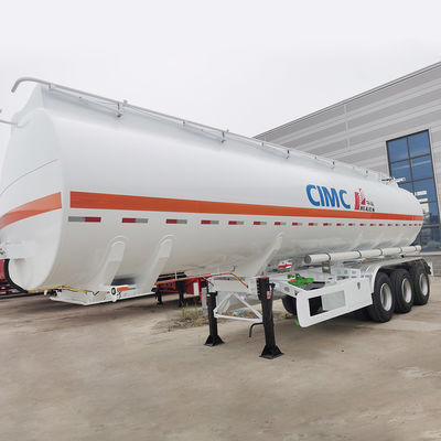 Fuwa 3 Axles 45000 리터 알루미늄 합금 연료 또는 스테인리스 스틸 시멘트 탱커 트레일러
