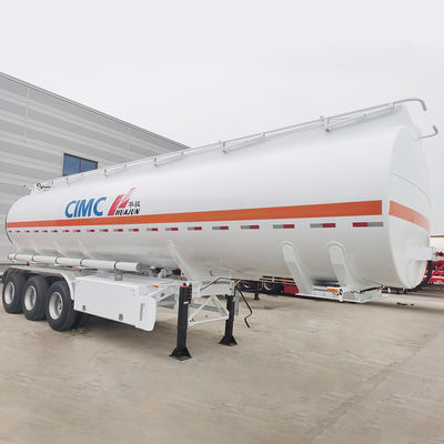 Fuwa 3 Axles 45000 리터 알루미늄 합금 연료 또는 스테인리스 스틸 시멘트 탱커 트레일러