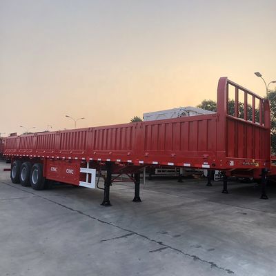 CIMC HUAJUN 2021트럭 용량 60 톤용 신형 3 축 화물 운송 반 트레일러