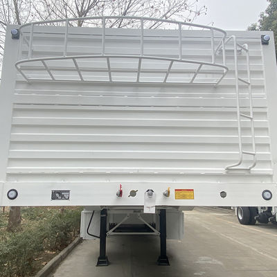 FUWA 13TON 축 CIMC HUAJUN 3 축 13000*2690*1500 흰색 화물 반 트레일러