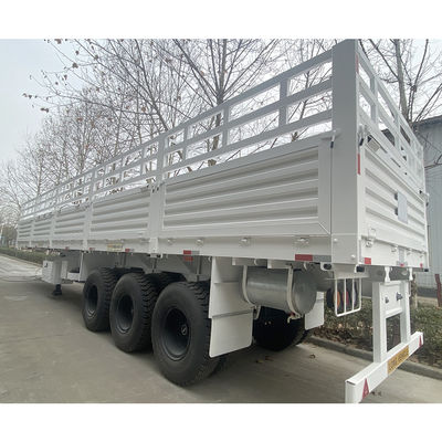 FUWA 13TON 축 CIMC HUAJUN 3 축 13000*2690*1500 흰색 화물 반 트레일러