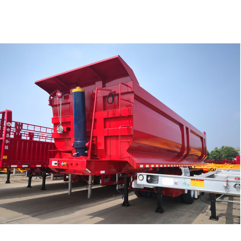 최우수 57CBM ATV 티핑 트레일러 CIMC 13TON 축 FUWA와 12R22.5 타이어